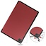 Case2go - Hoes voor de Samsung Galaxy Tab A7 (2020) - Tri-Fold Book Case - Donker Rood