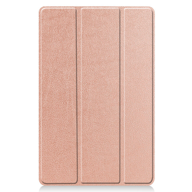 Case2go - Hoes voor de Samsung Galaxy Tab A7 (2020) - Tri-Fold Book Case - Rosé Goud