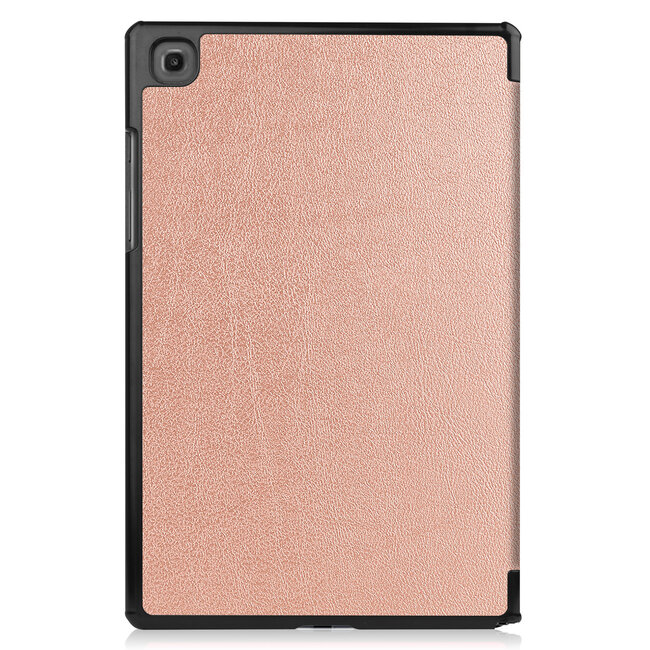 Case2go - Hoes voor de Samsung Galaxy Tab A7 (2020) - Tri-Fold Book Case - Rosé Goud