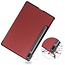 Case2go - Hoes voor de Samsung Galaxy Tab S7 (2020) - Tri-Fold Book Case - Donker Rood