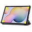 Case2go - Hoes voor de Samsung Galaxy Tab S7 (2020) - Tri-Fold Book Case - Graffiti