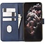 Case2go - Hoesje geschikt voor Samsung Galaxy A71 5G - Wallet Book Case -  Ruimte voor 3 pasjes - Donker Blauw