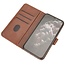 Case2go - Hoesje geschikt voor Samsung Galaxy M31 - Wallet Book Case -  Ruimte voor 3 pasjes - Donker Bruin