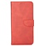 Case2go Case2go - Hoesje geschikt voor Samsung Galaxy M01 - Wallet Book Case -  Ruimte voor 3 pasjes - Rood