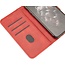 Case2go - Hoesje geschikt voor Samsung Galaxy M01 - Wallet Book Case -  Ruimte voor 3 pasjes - Rood