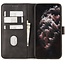 Case2go - Hoesje geschikt voor Huawei P40 Pro Plus - Wallet Book Case -  Ruimte voor 3 pasjes - Zwart