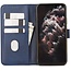Case2go - Hoesje geschikt voor Huawei P40 - Wallet Book Case -  Ruimte voor 3 pasjes - Blauw