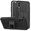 Case2go iPhone Xs Max Hoesje - Schokbestendige Back Cover - Zwart