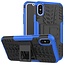 Case2go iPhone Xs Max Hoesje - Schokbestendige Back Cover - Blauw