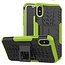 Case2go iPhone Xs Max Hoesje - Schokbestendige Back Cover - Groen