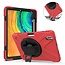 Case2go - Hoes voor Huawei MatePad Pro 10.8 - Hand Strap Armor Case - Rood
