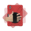 Case2go - Hoes voor Huawei MatePad Pro 10.8 - Hand Strap Armor Case - Rood