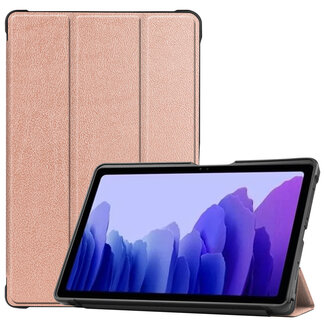 Case2go Samsung Galaxy Tab A7 (2020) Hoes - Book Case met TPU cover - Rosé Goud