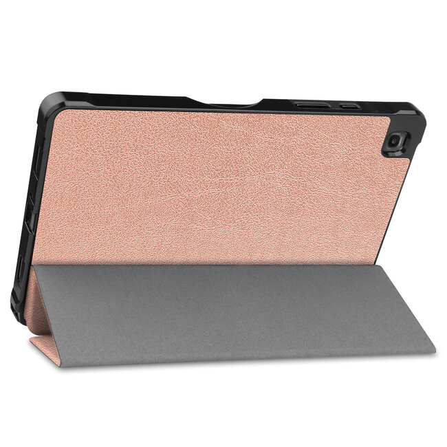 Samsung Galaxy Tab A7 (2020) Hoes - Book Case met TPU cover - Rosé Goud