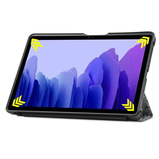 Samsung Galaxy Tab A7 (2020) Hoes - Book Case met TPU cover - Eiffeltoren