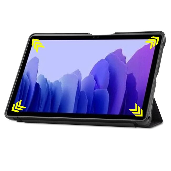 Samsung Galaxy Tab A7 (2020) Hoes - Book Case met TPU cover - Don't Touch Me