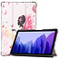 Samsung Galaxy Tab A7 (2020) Hoes - Book Case met TPU cover - Flower Fairy