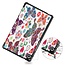 Case2go - Hoes voor de Huawei MatePad T8 - Tri-Fold Book Case - Vlinders