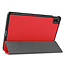 Case2go - Hoes voor de Huawei MatePad 10.4 - Tri-Fold Book Case - Rood