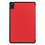 Case2go - Hoes voor de Huawei MatePad 10.4 - Tri-Fold Book Case - Rood