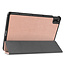 Case2go - Hoes voor de Huawei MatePad 10.4 - Tri-Fold Book Case - Rosé Goud