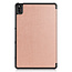 Case2go - Hoes voor de Huawei MatePad 10.4 - Tri-Fold Book Case - Rosé Goud