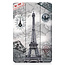 Case2go - Hoes voor de Huawei MatePad 10.4 - Tri-Fold Book Case - Eiffeltoren