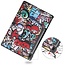 Case2go - Hoes voor de Samsung Galaxy Tab S7 Plus (2020) - Tri-Fold Book Case - Graffiti