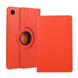 Case2go Huawei MatePad T8 hoes - Draaibare Book Case - Oranje