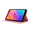 Case2go - Hoes voor Huawei MatePad T8 - Book Case met Soft TPU houder - Roze