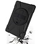 Case2go - Hoes voor Samsung Galaxy Tab S7 - Hand Strap Armor Case Met Pencil Houder - Zwart
