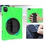 Case2go - Hoes voor Apple iPad Pro 11 (2018/2020) - Hand Strap Armor Case - Groen