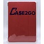 Case2go - Hoes voor de Samsung Galaxy Tab S6 Lite - Tri-Fold Book Case met Stylus Pen houder - Rood