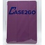 Case2go - Hoes voor de Samsung Galaxy Tab S6 Lite - Tri-Fold Book Case met Stylus Pen houder - Paars