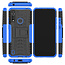Motorola One Macro Hoesje - Schokbestendige Back Cover - Blauw