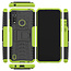 Motorola One Macro Hoesje - Schokbestendige Back Cover - Groen