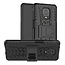 Case2go Xiaomi Redmi Note 9S Hoesje - Schokbestendige Back Cover - Zwart