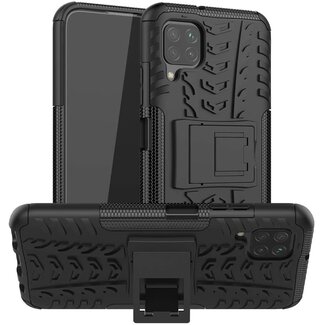 Case2go Huawei P40 lite Hoesje - Schokbestendige Back Cover - Zwart