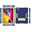 Case2go - Hoes voor Apple iPad Pro 11 (2020) - Schokbestendige Back - Hybrid Armor Case - Blauw/Groen