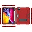 Case2go - Hoes voor Apple iPad Pro 11 (2020) - Schokbestendige Back - Hybrid Armor Case - Rood/Zwart