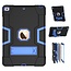 Case2go - Hoes voor Apple iPad Air 10.5 (2019) - Schokbestendige Back - Hybrid Armor Case - Zwart/Blauw