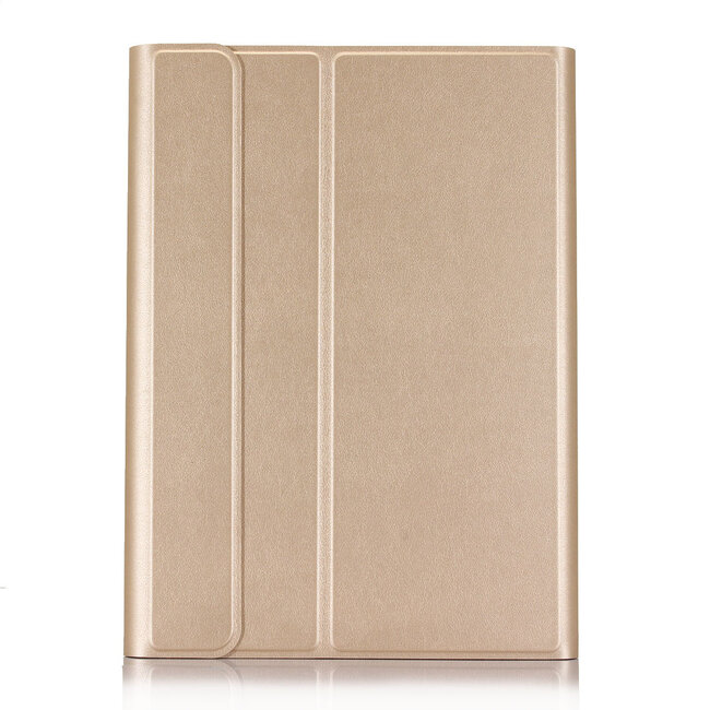 Samsung Galaxy Tab S7 Case - Bluetooth toetsenbord hoes - QWERTY layout - Magneetsluiting - Sleep/Wake-up functie - Goud