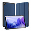 Samsung Galaxy Tab A7 10.4 hoes - Dux Ducis Domo Book Case - Blauw