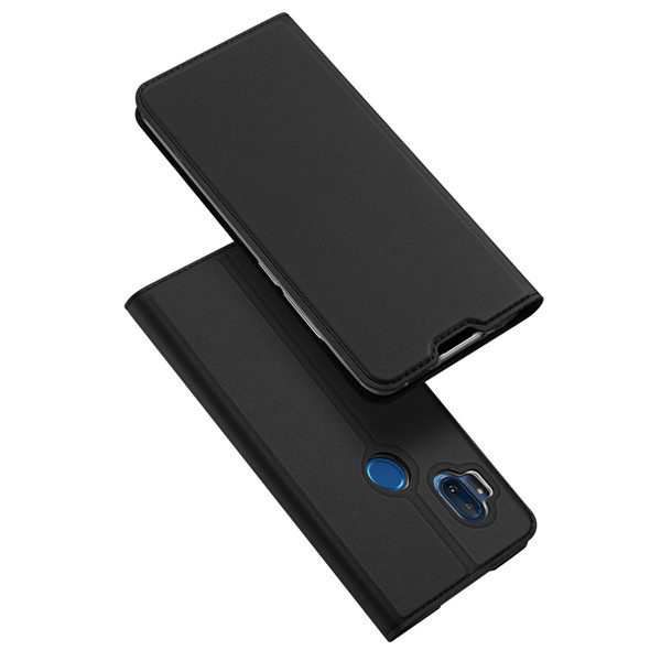 Motorola One Hyper hoesje - Dux Ducis Skin Pro Book Case - Zwart afbeelding