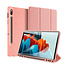 Samsung Galaxy Tab S7 Plus hoes - Dux Ducis Domo Book Case - Roze