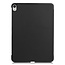 Case2go - Hoes voor de iPad Air 10.9 (2020) - Tri fold Book Case - Zwart