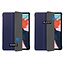 Case2go - Hoes voor de iPad Air 10.9 (2020) - Tri fold Book Case - Donker blauw