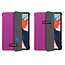 Case2go - Hoes voor de iPad Air 10.9 (2020) - Tri fold Book Case - Paars