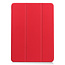 Case2go - Hoes voor de iPad Air 10.9 (2020) - Tri fold Book Case - Rood