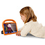 Case2go - Kinderhoes voor de Samsung Galaxy tab A7 10.4 inch (2020) - Schokbestendige case met handvat - Sparrow Kids Cover - Oranje